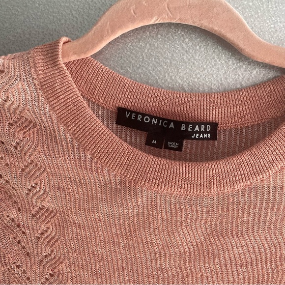 Veronica Beard Twist Front Kellen Sweater Top - Picture 4 of 6